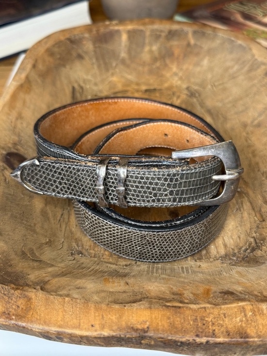VTG Sterling Buckle lizard Belt